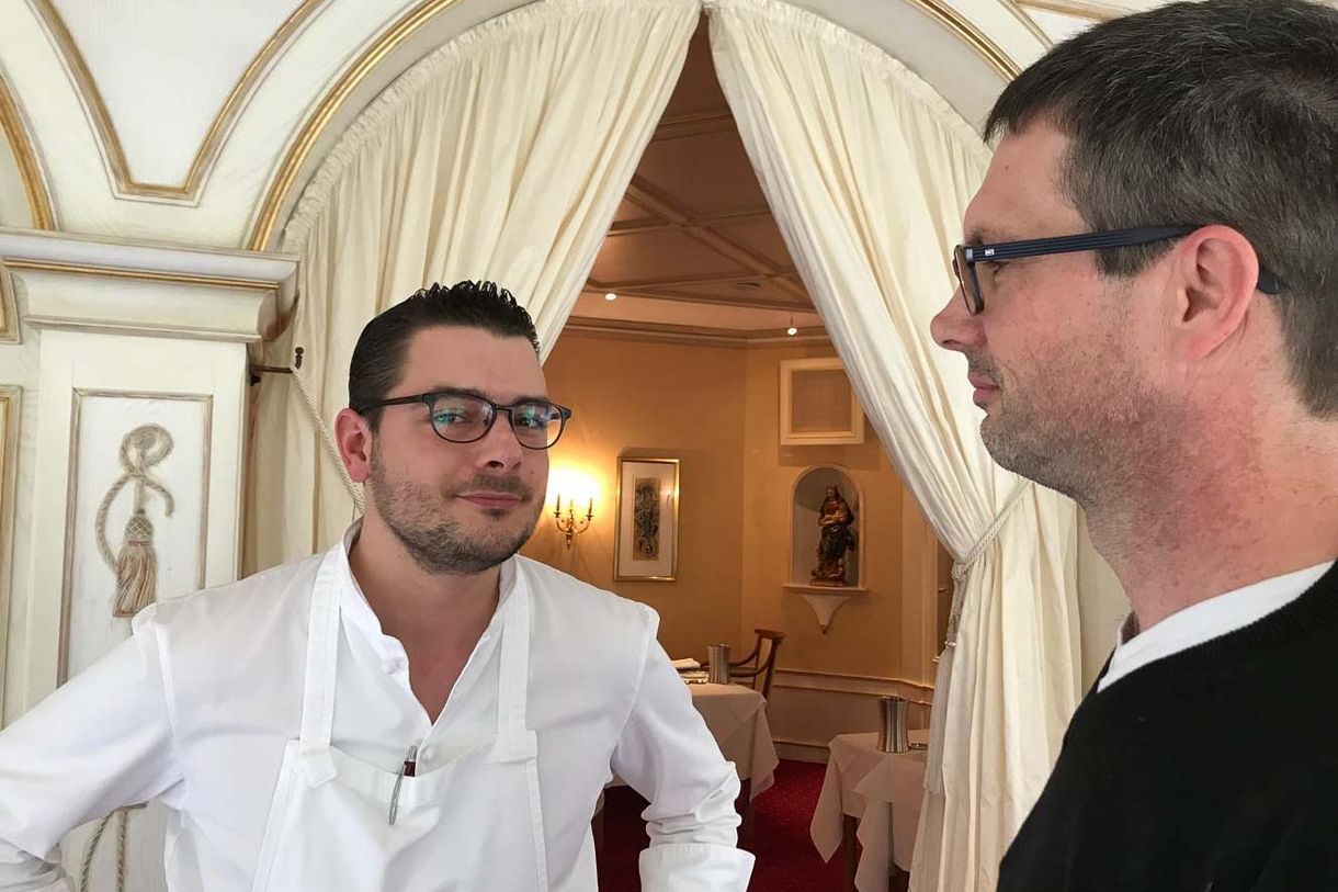 Drei-Sternekoch Clemens Rambichler im Interview mit Hannes Buchner, Restaurant-Ranglisten.de