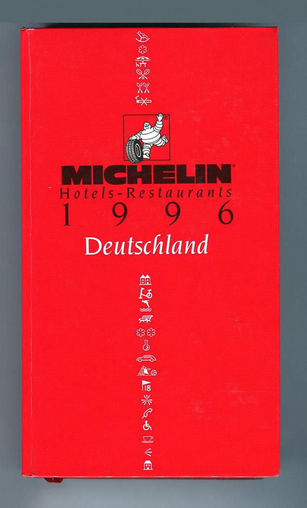Cover des MICHELIN-Führer Deutschland 1996
