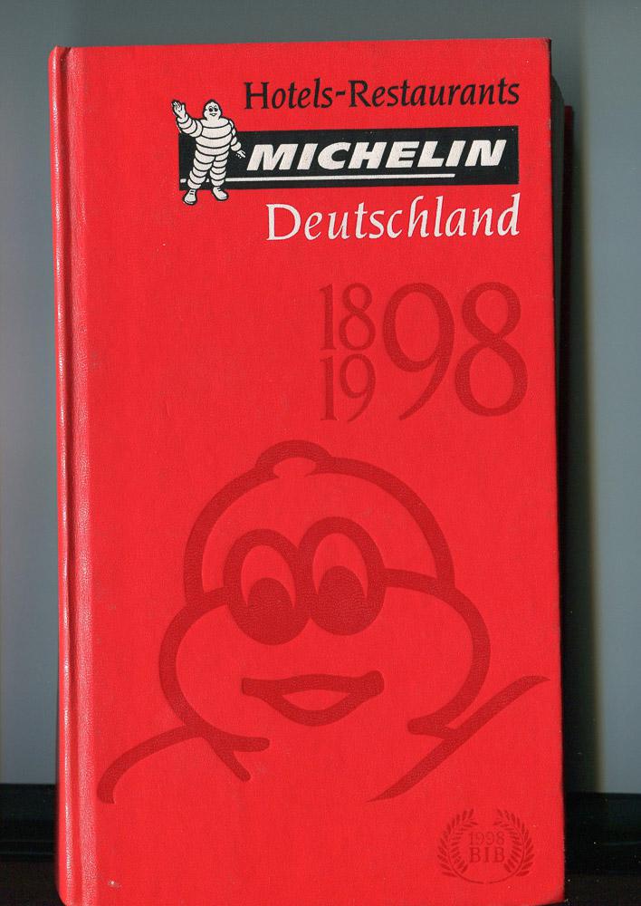 Cover des MICHELIN-Führer Deutschland 1996