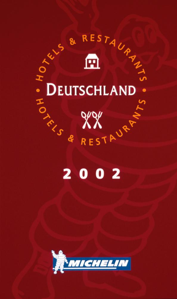 Cover des MICHELIN-Führer Deutschland 2001