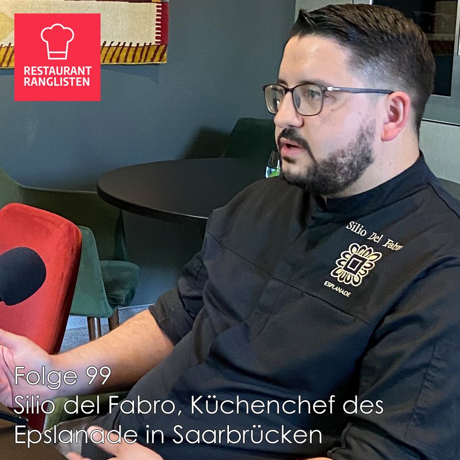 #99 Silio del Fabro, Küchenchef des Zwei-Sterne-Restaurants Esplanade in Saarbrücken